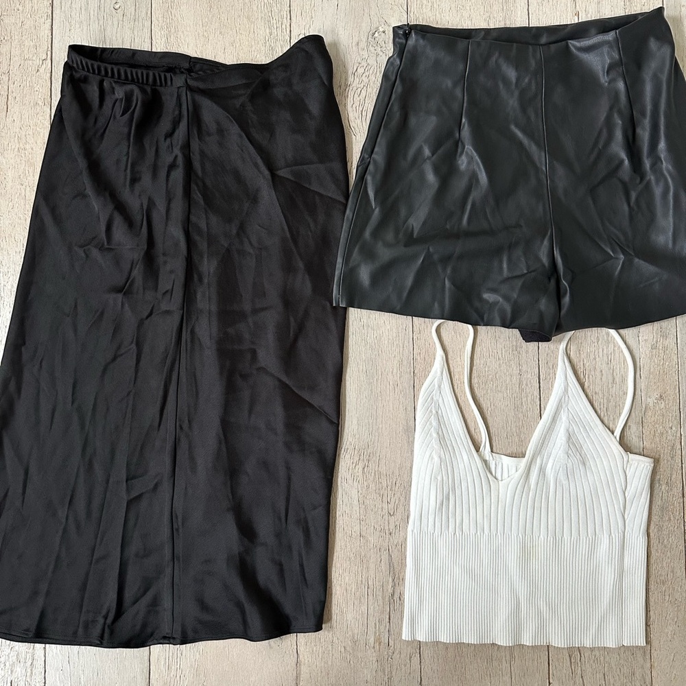 Zara Cream Ribbed Knit Fabric